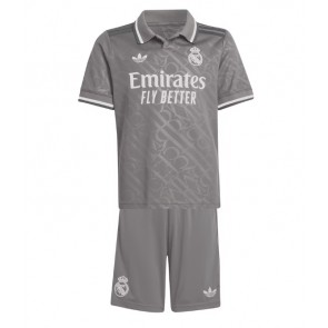 Real Madrid Dětské Alternativní dres komplet 2024-25 Krátký Rukáv (+ trenýrky)